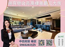 ⭐中信小姊姊⭐超稀有樹合苑高樓景觀戶