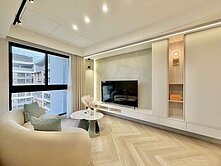 逢甲水湳經貿｜中央公園｜三房精裝雙平車