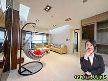 科博館旁~元城上荷苑大3房雙車位玄關邊間採光戶