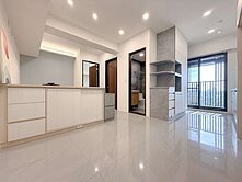 此社區稀有釋出 亞灣205經貿 景觀大兩房兩衛平車