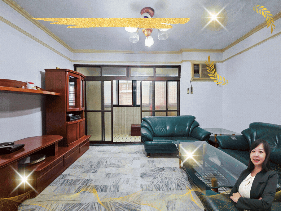 👍開價就是實登👍圓山捷運邊間三面採光三房美寓