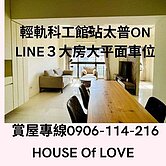 	輕軌科工館站太普ON LINE３大房大平面車位