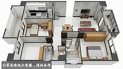 .專_近中壢體育園區景觀3房車10年內_雙衛浴開窗