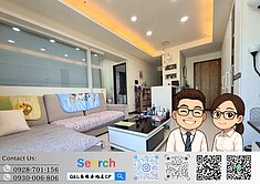 三民獅湖國小/文藻綠園道/邊間無擋3房平車