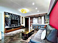 溫泉公園旁鑽石地段時尚優美5米樓中樓超值極品溫泉宅