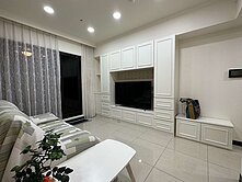 捷運文化中心五福國中/邊間溫馨裝潢2房雙陽台平車