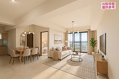 💕湖口採光全新三房｜朝南配湖景視野附平車💕