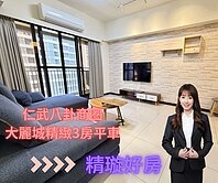 全城│城揚大麗城3改2房精裝收納+平面車位