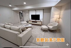 文化中心雙捷運站旁大2房/室內20.6坪