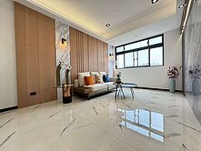 💛捷運竹圍站💛高樓景觀三面採光３室坡平車