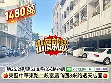 東區關帝廟南紡富農商圈孝親店面透天.價好談