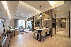 關渡左岸指標社區｜勤樸天闊兩房平車