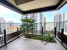 仰德美術館全新三房平車|邊間高樓景觀|雙面採光