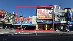 鳳山*光遠路上*雙捷運站*面寬約19米店面*三角窗
