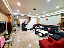 大坪頂大面寬大地坪空中花園可停4車車墅