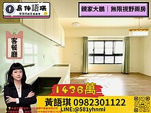 專簽~水湳經貿區｜親家大鵬｜無限視野兩房稀有平車