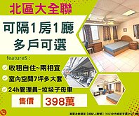 大全聯對面🚩電梯大套房~空屋可看室內