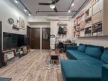 三民|木質調次高樓層美兩房車位|近美術館