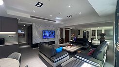 sogo商圈超大4房~帝王樓層千萬裝潢雙主臥雙平車