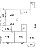 中信小英精選👍板橋5字頭景觀戶❤️邊間河景3房車