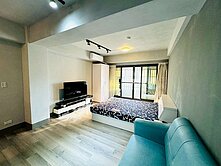 鄰藍線捷運.台中教育大學.零公設大坪數電梯套房