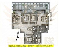 🔥八德大湳G04捷運站大地富都四房車邊間大露台戶