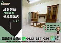 盧麗玲-近美術館★內惟市場★低總價透天