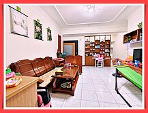 岡山福利國近#高醫#捷運站#河堤#樂購#明亮三房