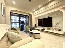 美術館核心質感豪邸★低調奢華百萬裝潢