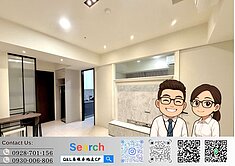 左營高鐵｜室內19坪新驛城大兩房平車