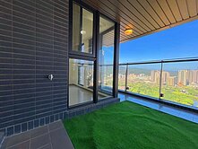 中都重劃區，前後公園❤️高樓景觀，三房平車