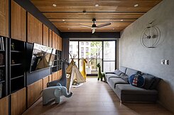 美術館木質調🍃高質感裝潢｜三房平移車位