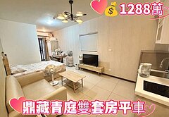 🌸花花帶您買好房🌸專任♥️鼎藏青庭雙套房平車