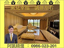 ✨台積電效應❤️河景首排面寬型車墅❤️大地坪雙主臥