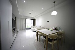 馥之森/面公園景觀高雅風格裝潢三房平車