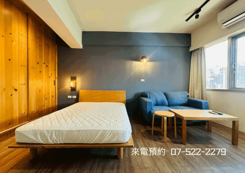 ￥鹽埕愛河首排景觀精美大套房