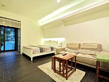 礁溪裸水最便宜♨️花園精品溫泉大套房☆