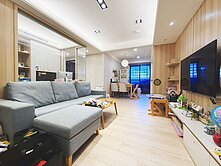 捷運儷境面公園裝潢三房+平車