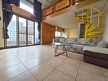 崇德國中面民俗公園 綠景第一排 挑高樓中樓珍稀戶