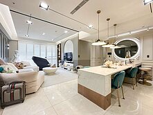 巨蛋旁|次高樓精品三改二房平車景觀宅