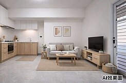 中華三路⭐翻新質感1+1房⭐車站商圈⭐三民市場