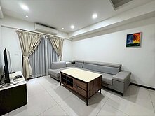 ⭐皇龍湖美天河-雙房平車極新屋況{制震宅}⭐