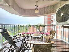 澄湖美景｜綠意盎然｜大坪數三陽台｜正三房平車