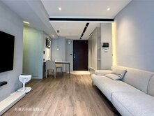 中西區皇龍建設✨質感二改一房有車位｜侘寂風設計
