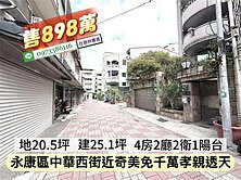永康區中華西街近奇美免千萬孝親透天售898萬價可談