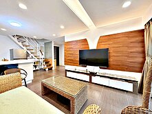 重劃區君悅明亮優美絕版5米3樓中樓超值溫泉車位2房