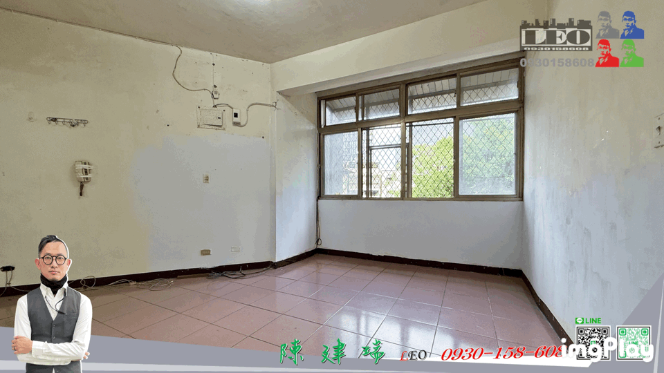 南港｜高鐵站轉個彎500M-綠蔭面公園三房◎LEO