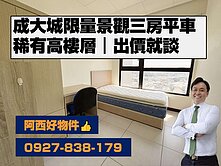正開元路限量高樓層三房平車