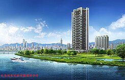 預售轉約~~江翠水岸帝景2樓王3+1