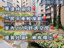 機捷特區旁三房平車★┼台中買房小鈺